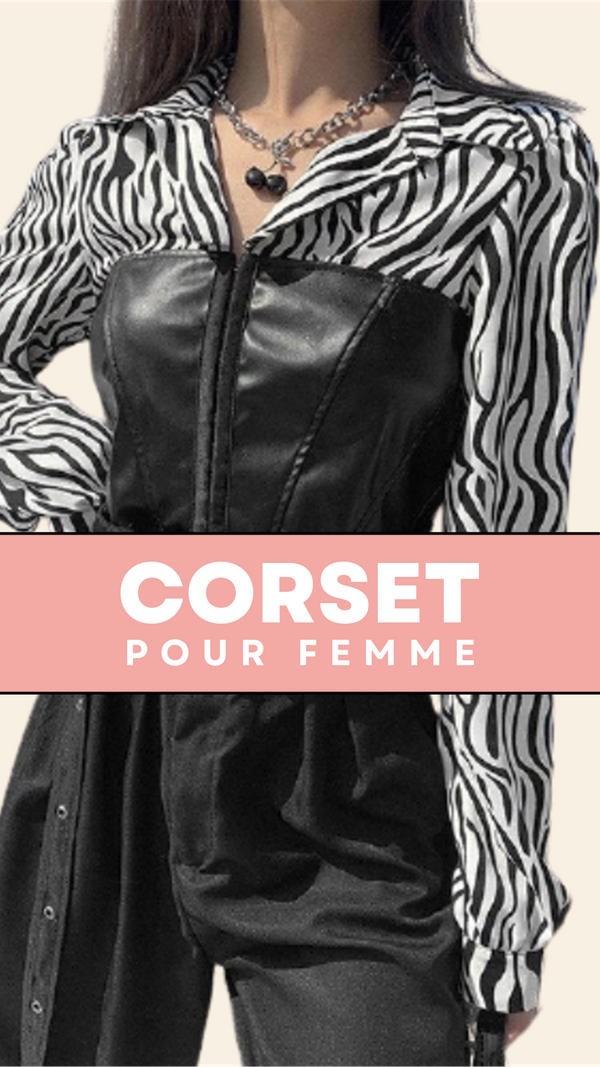 CHEMISE CORSET EN LATEX ELLIOTT