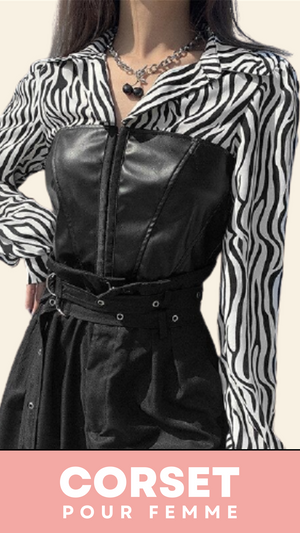 CHEMISE CORSET EN LATEX ELLIOTT