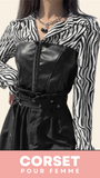CHEMISE CORSET EN LATEX ELLIOTT