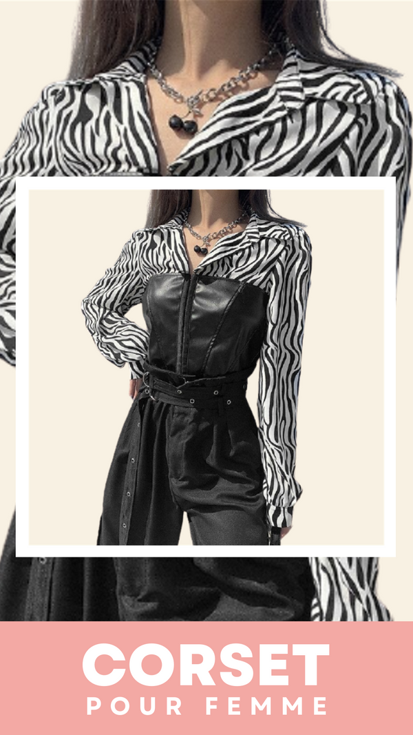 CHEMISE CORSET EN LATEX ELLIOTT
