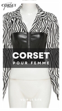 CHEMISE CORSET EN LATEX ELLIOTT