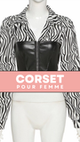 CHEMISE CORSET EN LATEX ELLIOTT