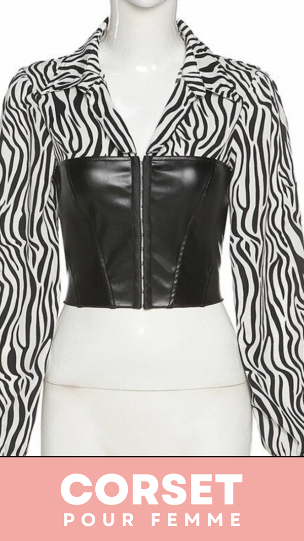 CHEMISE CORSET EN LATEX ELLIOTT
