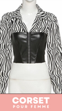 CHEMISE CORSET EN LATEX ELLIOTT