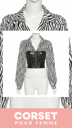 CHEMISE CORSET EN LATEX ELLIOTT
