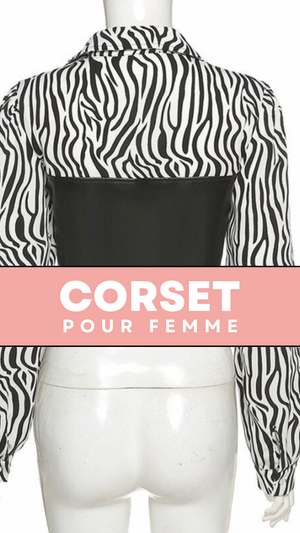 CHEMISE CORSET EN LATEX ELLIOTT