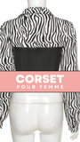 CHEMISE CORSET EN LATEX ELLIOTT