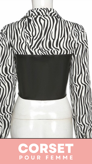 CHEMISE CORSET EN LATEX ELLIOTT