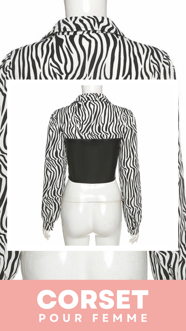 CHEMISE CORSET EN LATEX ELLIOTT