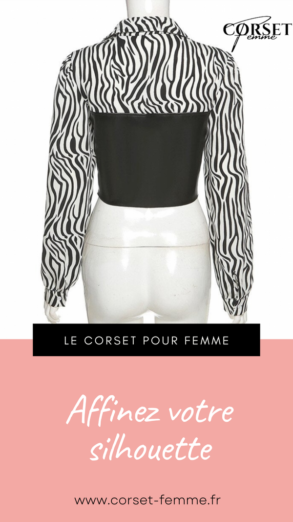 CHEMISE CORSET EN LATEX ELLIOTT