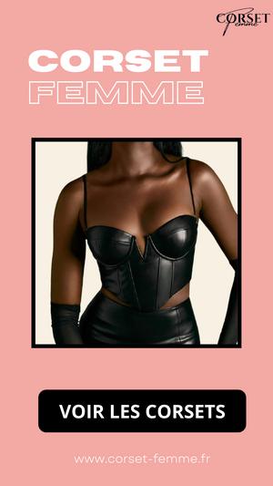 CORSET BUSTIER COURT EN LATEX ELLIE