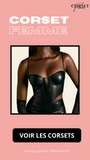 CORSET BUSTIER COURT EN LATEX ELLIE