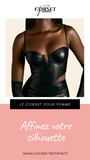 CORSET BUSTIER COURT EN LATEX ELLIE