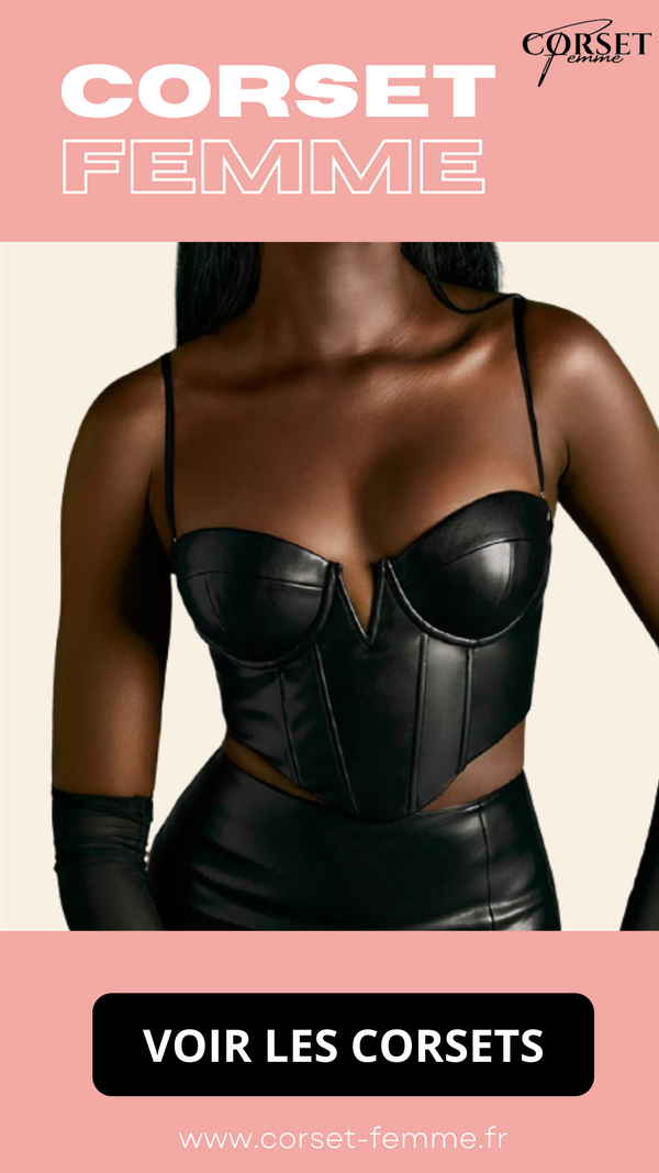 CORSET BUSTIER COURT EN LATEX ELLIE