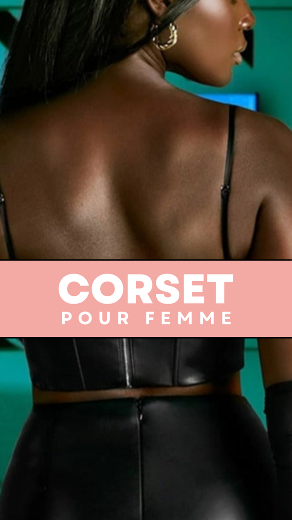 CORSET BUSTIER COURT EN LATEX ELLIE