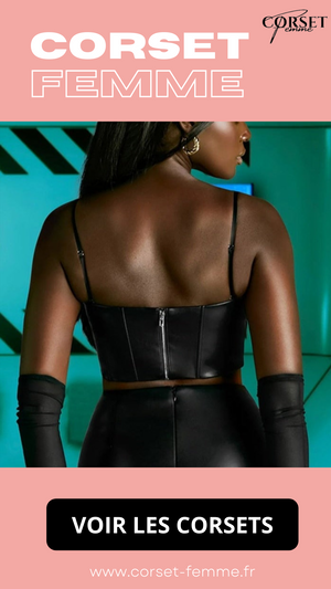 CORSET BUSTIER COURT EN LATEX ELLIE
