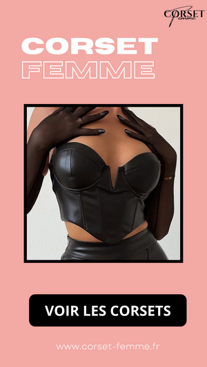 CORSET BUSTIER COURT EN LATEX ELLIE