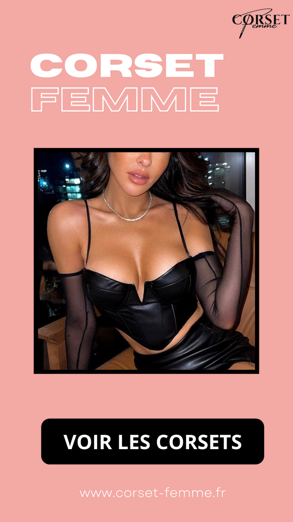 CORSET BUSTIER COURT EN LATEX ELLIE