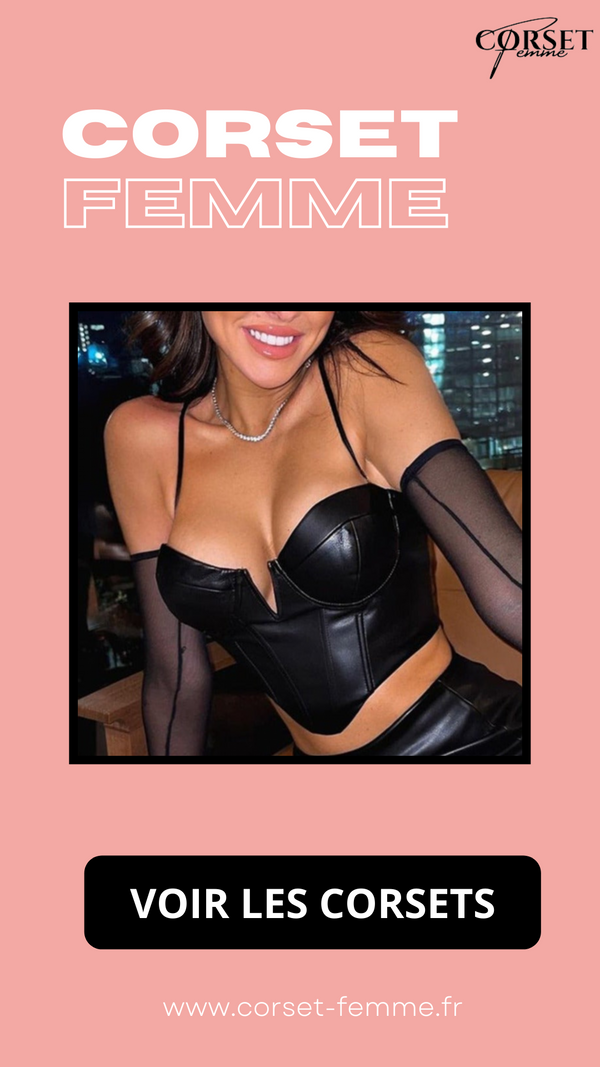 CORSET BUSTIER COURT EN LATEX ELLIE