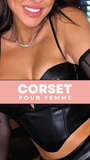 CORSET BUSTIER COURT EN LATEX ELLIE