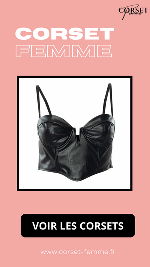 CORSET BUSTIER COURT EN LATEX ELLIE