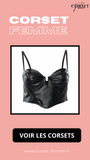 CORSET BUSTIER COURT EN LATEX ELLIE