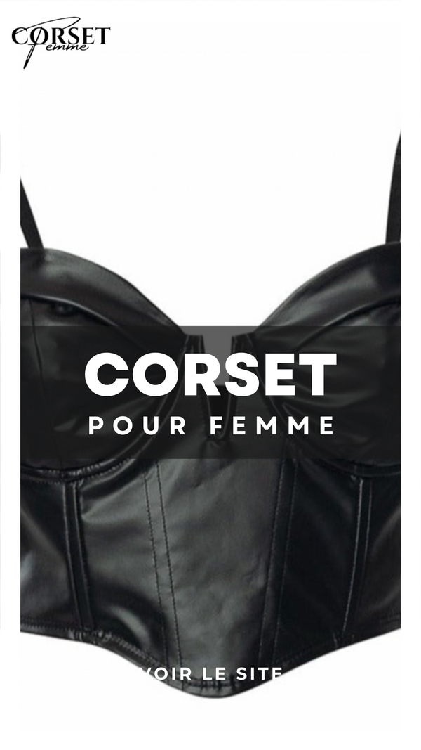 CORSET BUSTIER COURT EN LATEX ELLIE