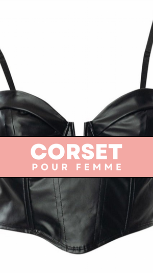 CORSET BUSTIER COURT EN LATEX ELLIE