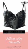 CORSET BUSTIER COURT EN LATEX ELLIE