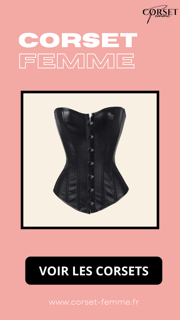 CORSET BUSTIER EN LATEX POUR FEMME LUCY