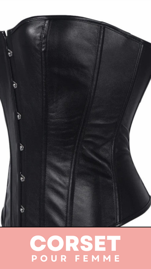 CORSET BUSTIER EN LATEX POUR FEMME LUCY