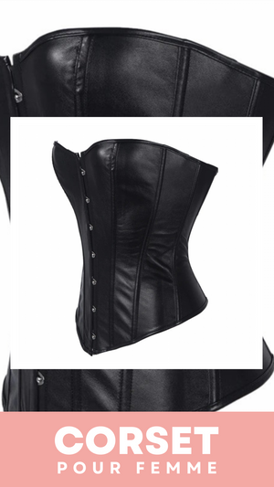CORSET BUSTIER EN LATEX POUR FEMME LUCY