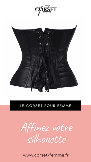 CORSET BUSTIER EN LATEX POUR FEMME LUCY