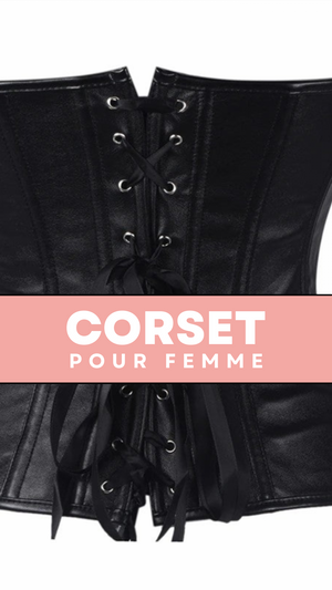 CORSET BUSTIER EN LATEX POUR FEMME LUCY