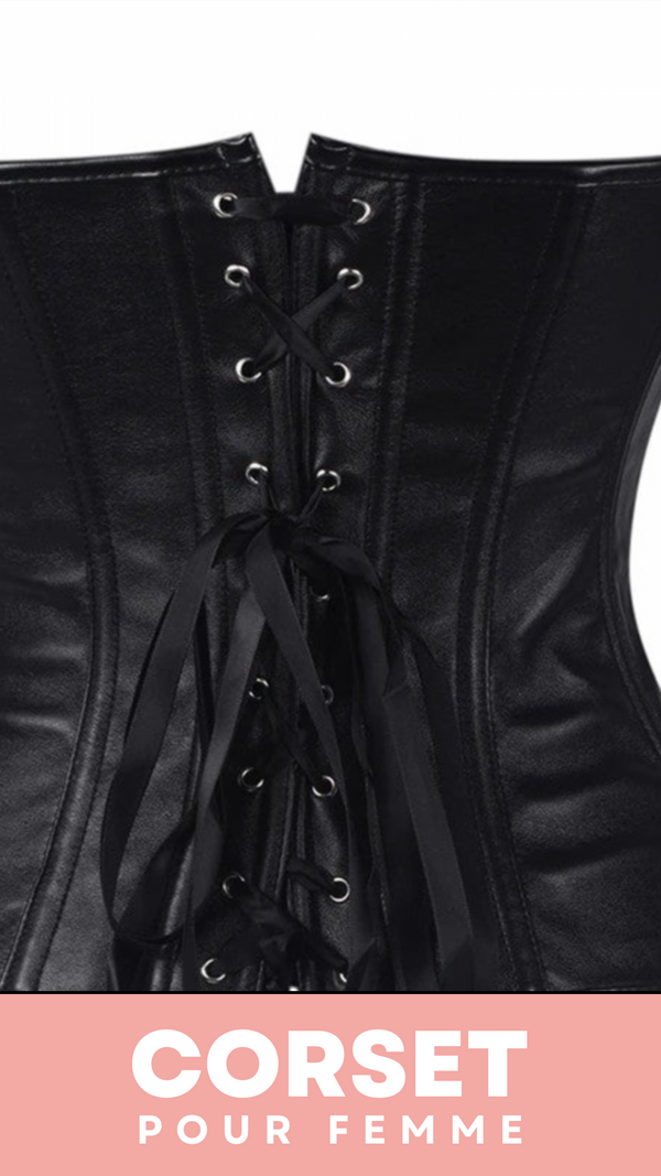 CORSET BUSTIER EN LATEX POUR FEMME LUCY