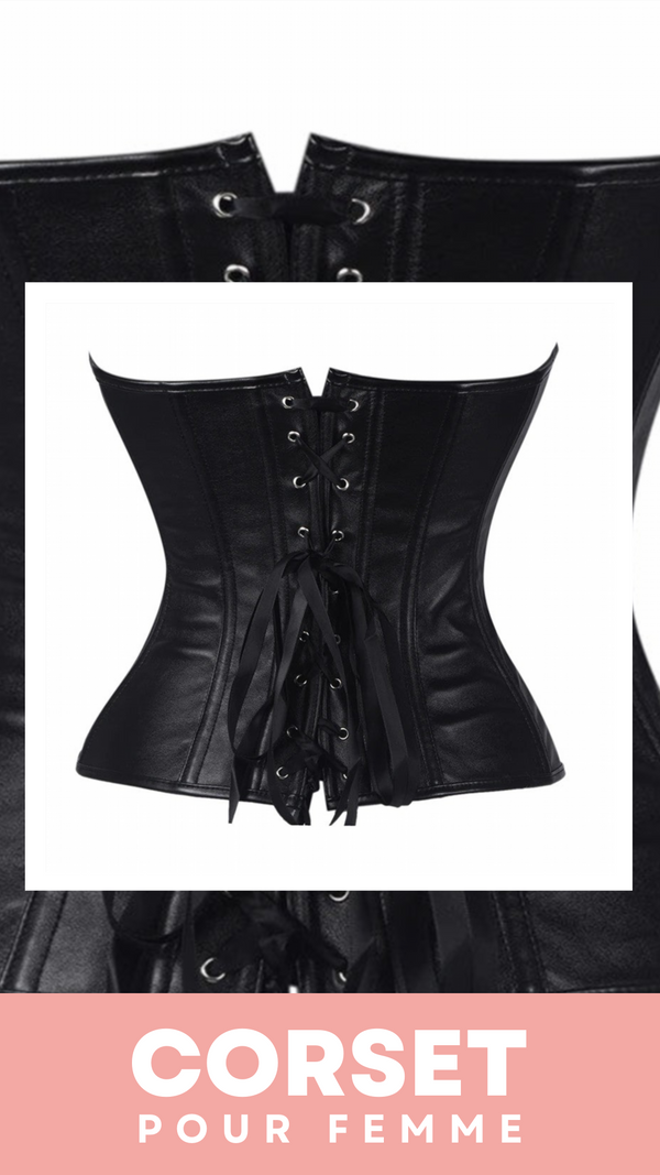 CORSET BUSTIER EN LATEX POUR FEMME LUCY