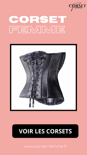 CORSET BUSTIER EN LATEX POUR FEMME LUCY