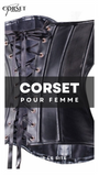 CORSET BUSTIER EN LATEX POUR FEMME LUCY