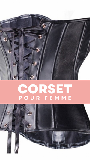 CORSET BUSTIER EN LATEX POUR FEMME LUCY