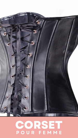 CORSET BUSTIER EN LATEX POUR FEMME LUCY