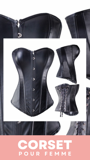 CORSET BUSTIER EN LATEX POUR FEMME LUCY
