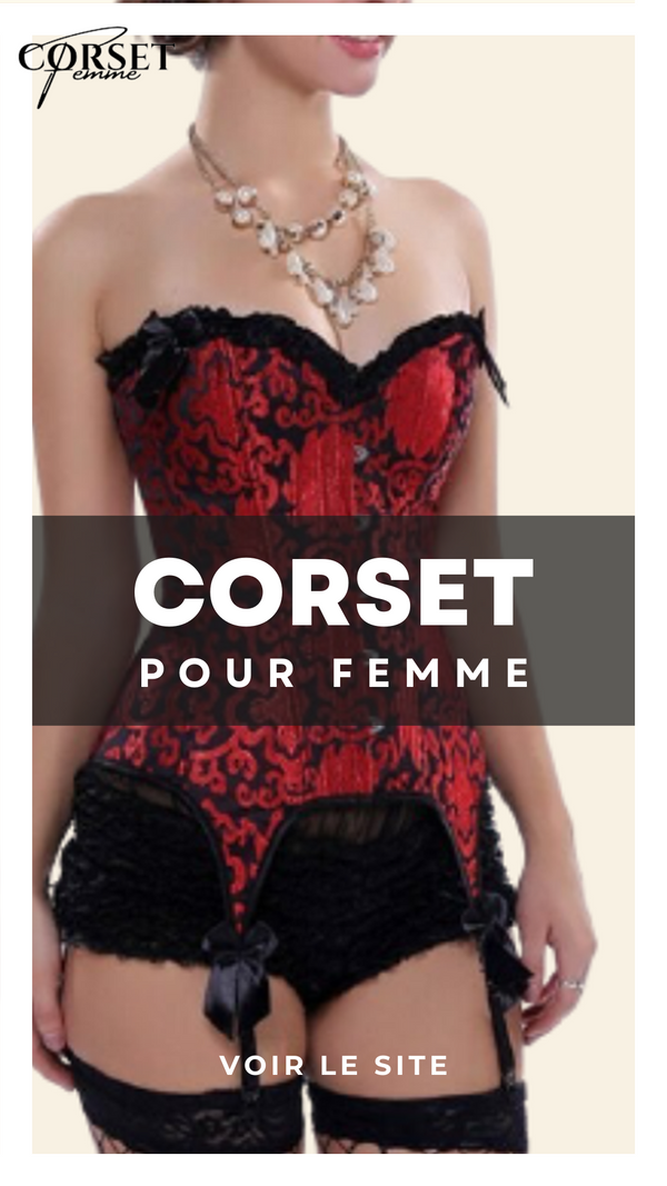 CORSET BUSTIER BURLESQUE AVEC PORTE-JARRETELLES BELLA