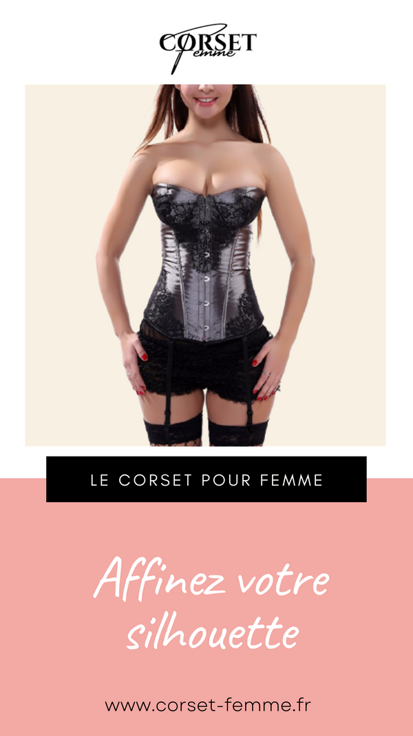 CORSET BUSTIER DENTELLE AVEC PORTE-JARRETELLES NINA