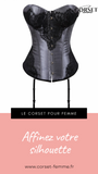 CORSET BUSTIER DENTELLE AVEC PORTE-JARRETELLES NINA