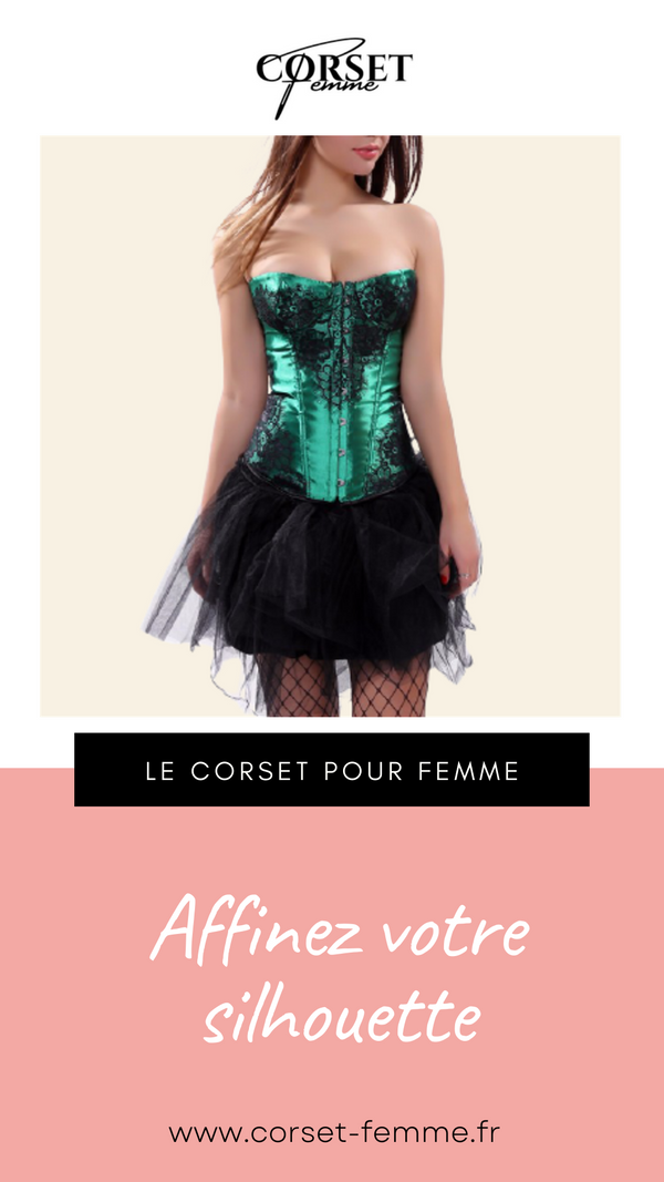 CORSET BUSTIER DENTELLE AVEC PORTE-JARRETELLES ELSIE