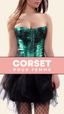 CORSET BUSTIER DENTELLE AVEC PORTE-JARRETELLES ELSIE