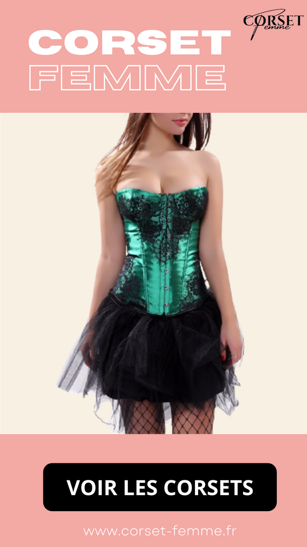 CORSET BUSTIER DENTELLE AVEC PORTE-JARRETELLES ELSIE