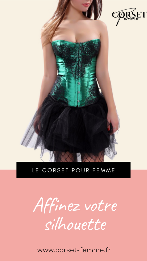 CORSET BUSTIER DENTELLE AVEC PORTE-JARRETELLES ELSIE
