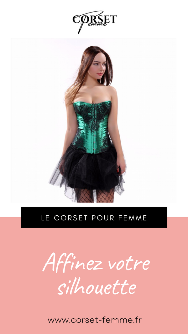 CORSET BUSTIER DENTELLE AVEC PORTE-JARRETELLES ELSIE