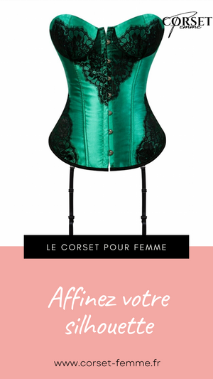 CORSET BUSTIER DENTELLE AVEC PORTE-JARRETELLES ELSIE